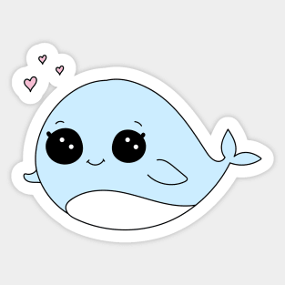 Cute Whale Kawaii Sticker